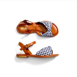 MIA Neala Gingham Sandals